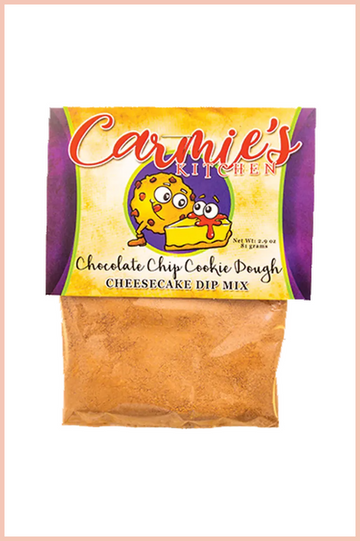 Chocolate Chip Cookie Dough Cheesecake Dip Mix | Carmie¡¯s Kitchen