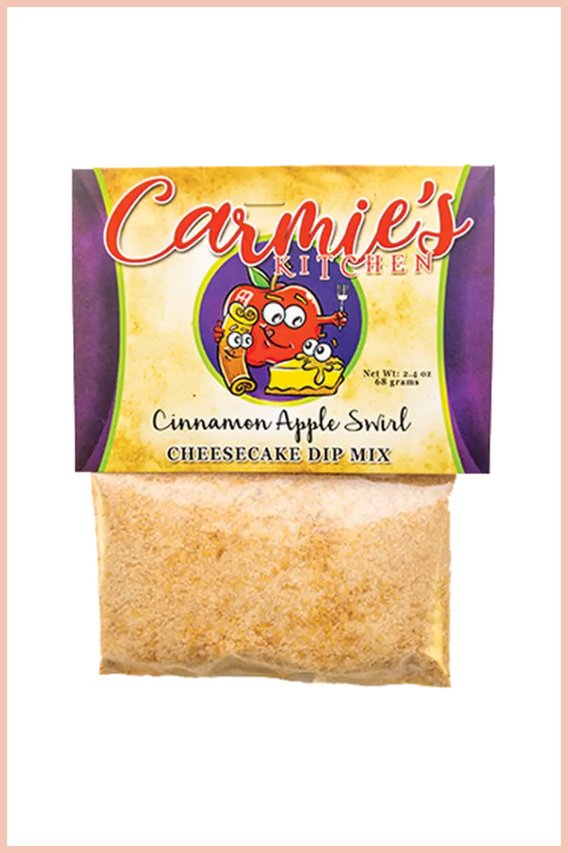 Cinnamon Apple Swirl Cheesecake Dip Mix | Carmie¡¯s Kitchen