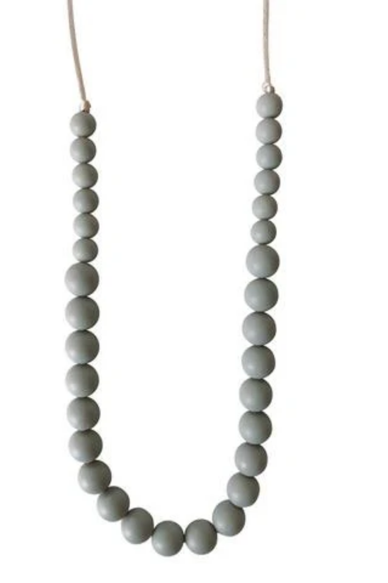Silicone + Wood Teething Necklaces