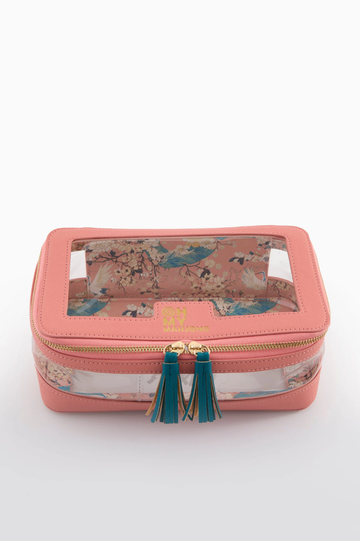 Coral Tile Storage Bag | Oh My Mahjong
