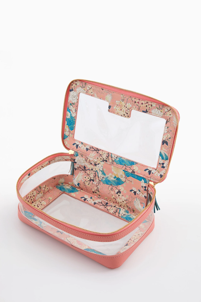 Coral Tile Storage Bag | Oh My Mahjong