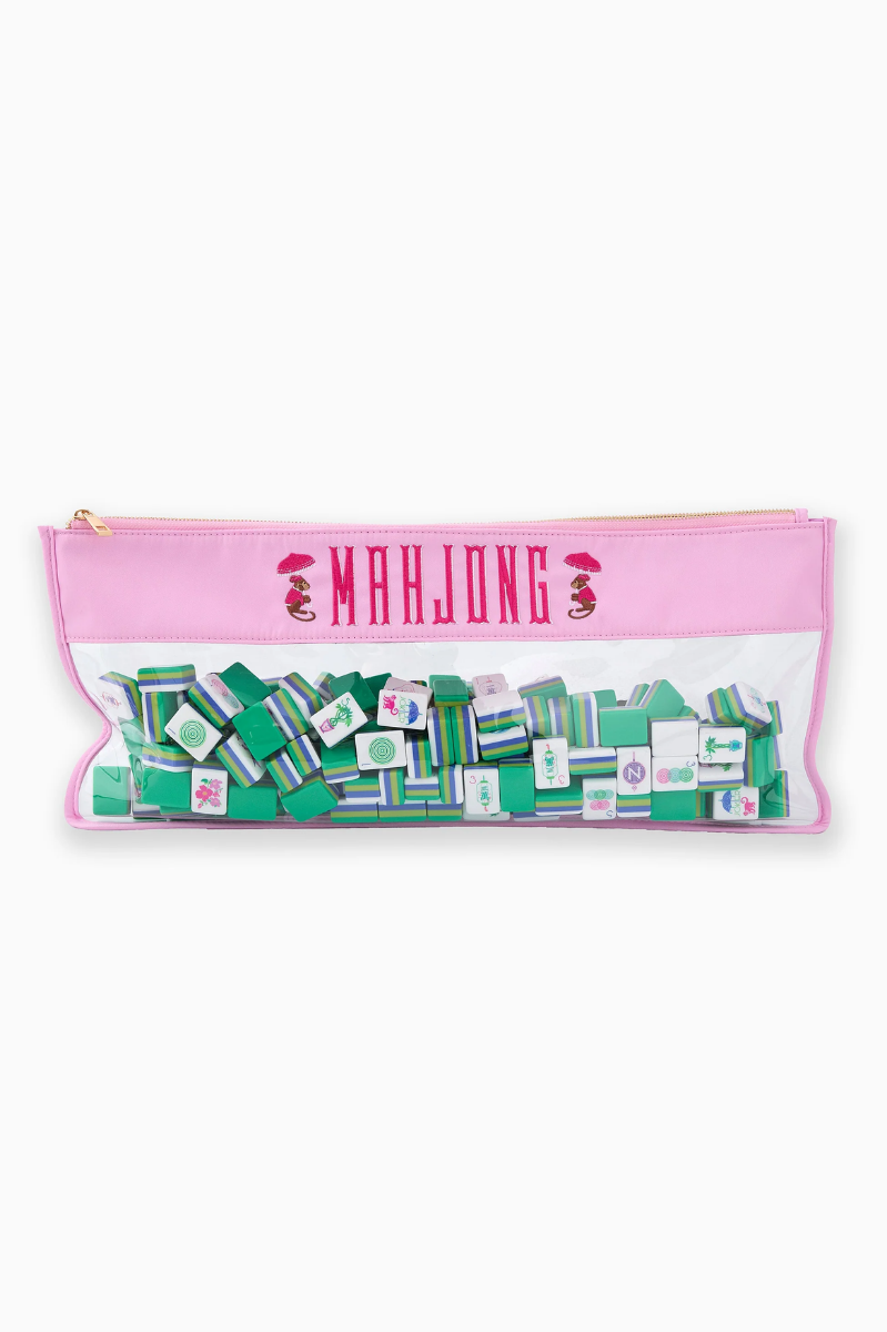 Cotton Candy Monkey Mahjong Bag | Oh My Mahjong