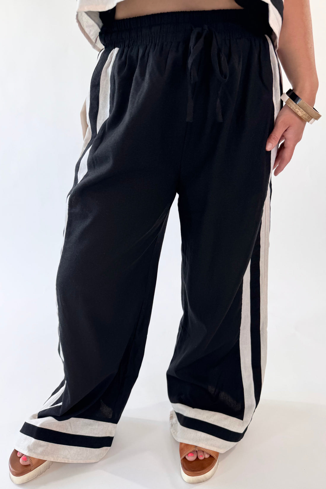 Salt & Stripes Linen Pants | Final Sale