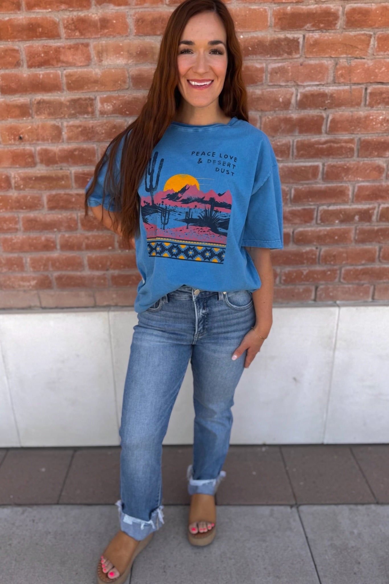 Peace Love N' Desert Dust Graphic Tee