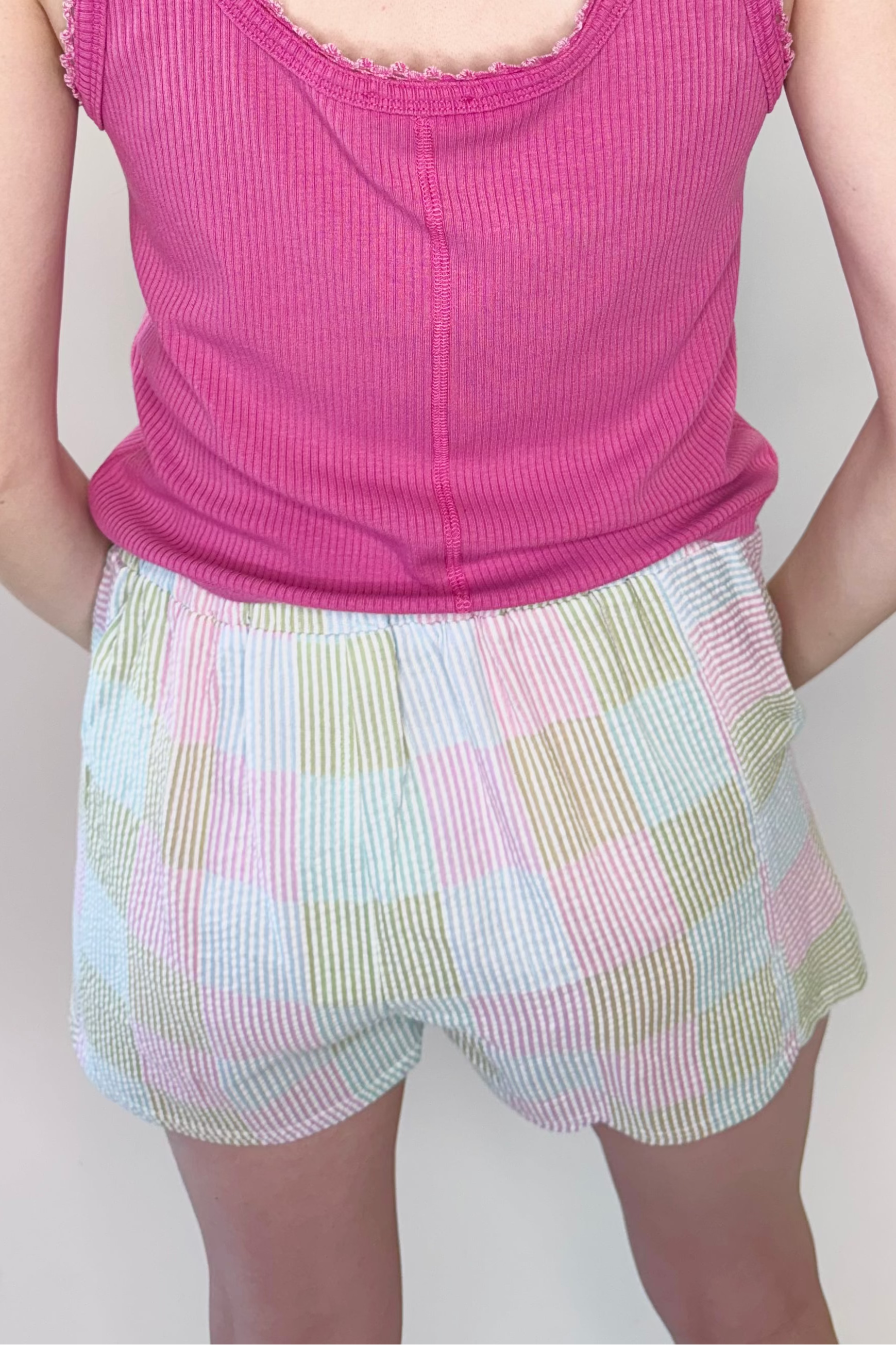 Striped & Checker Boxer Shorts | Final Sale