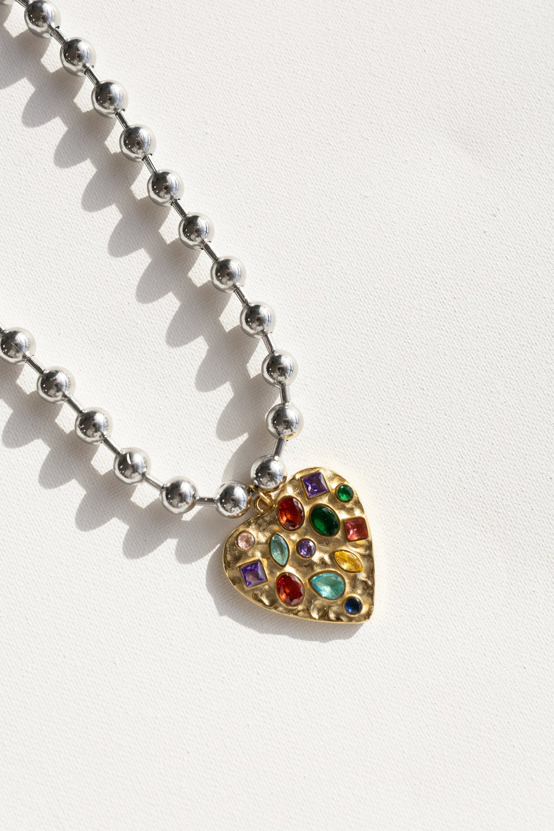 Confetti Heart Necklace || BELJOY