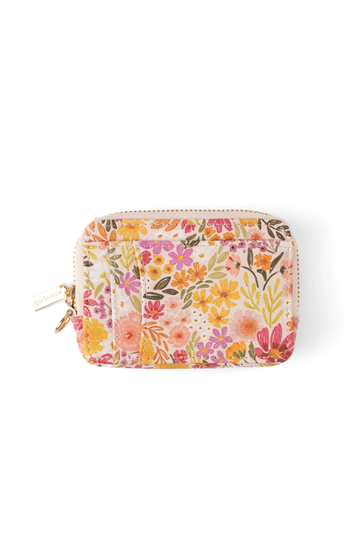 Floral Zip Wallet