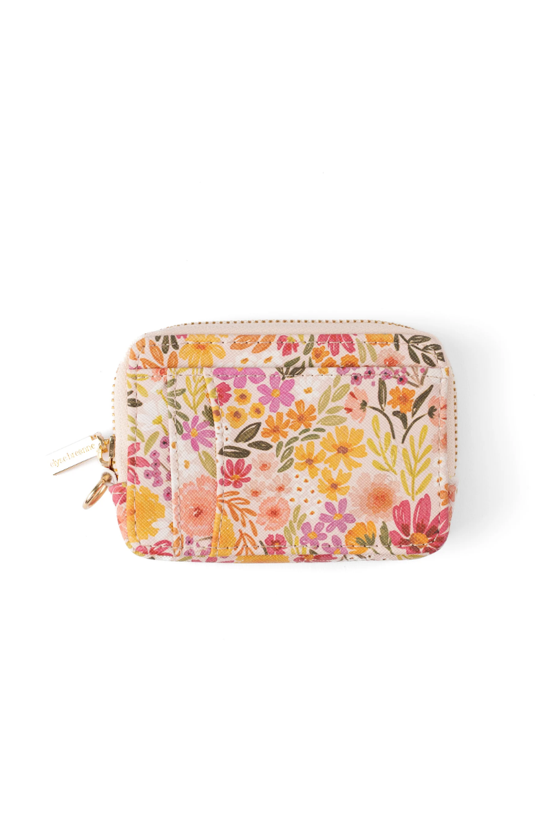 Floral Zip Wallet