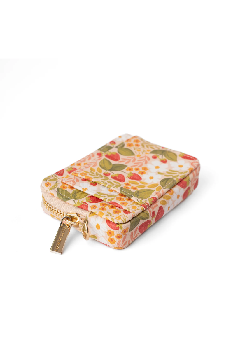 Floral Zip Wallet