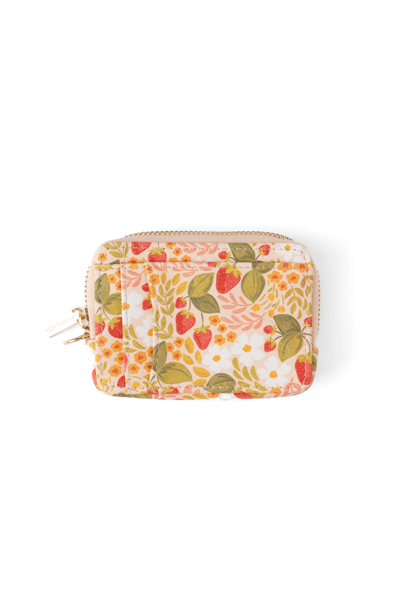 Floral Zip Wallet