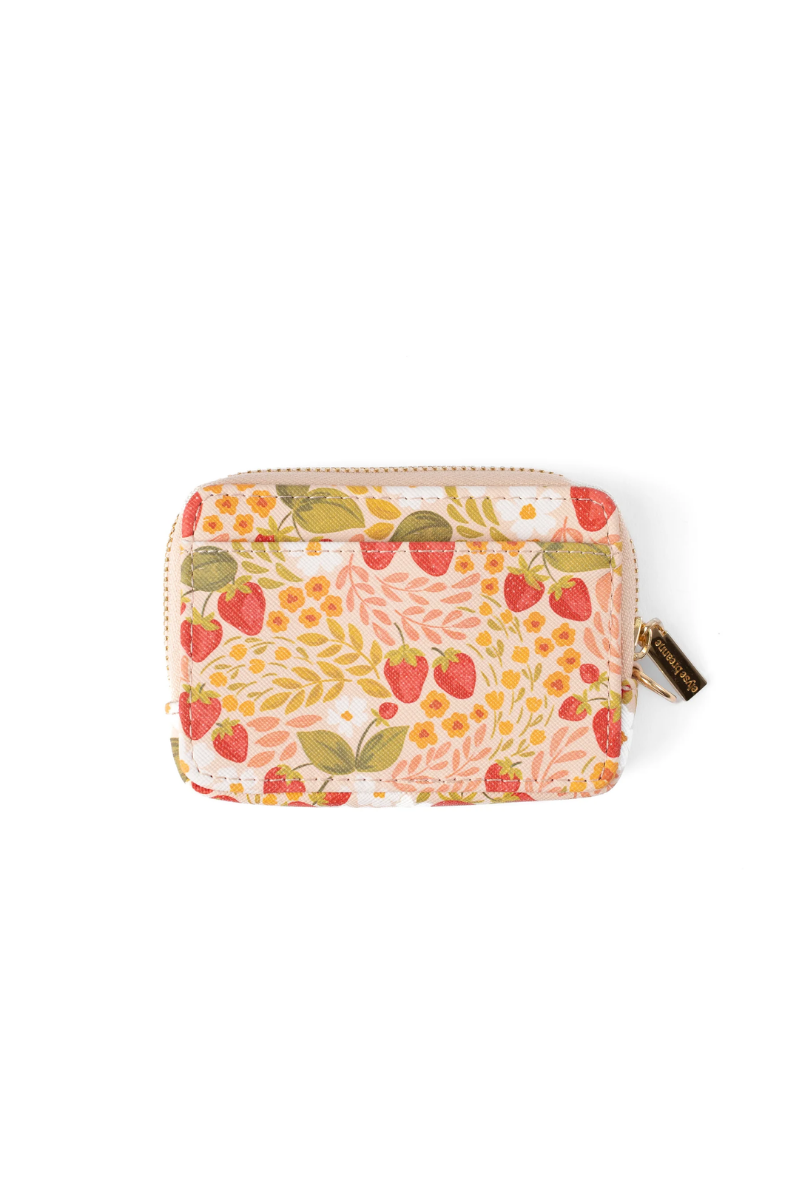 Floral Zip Wallet