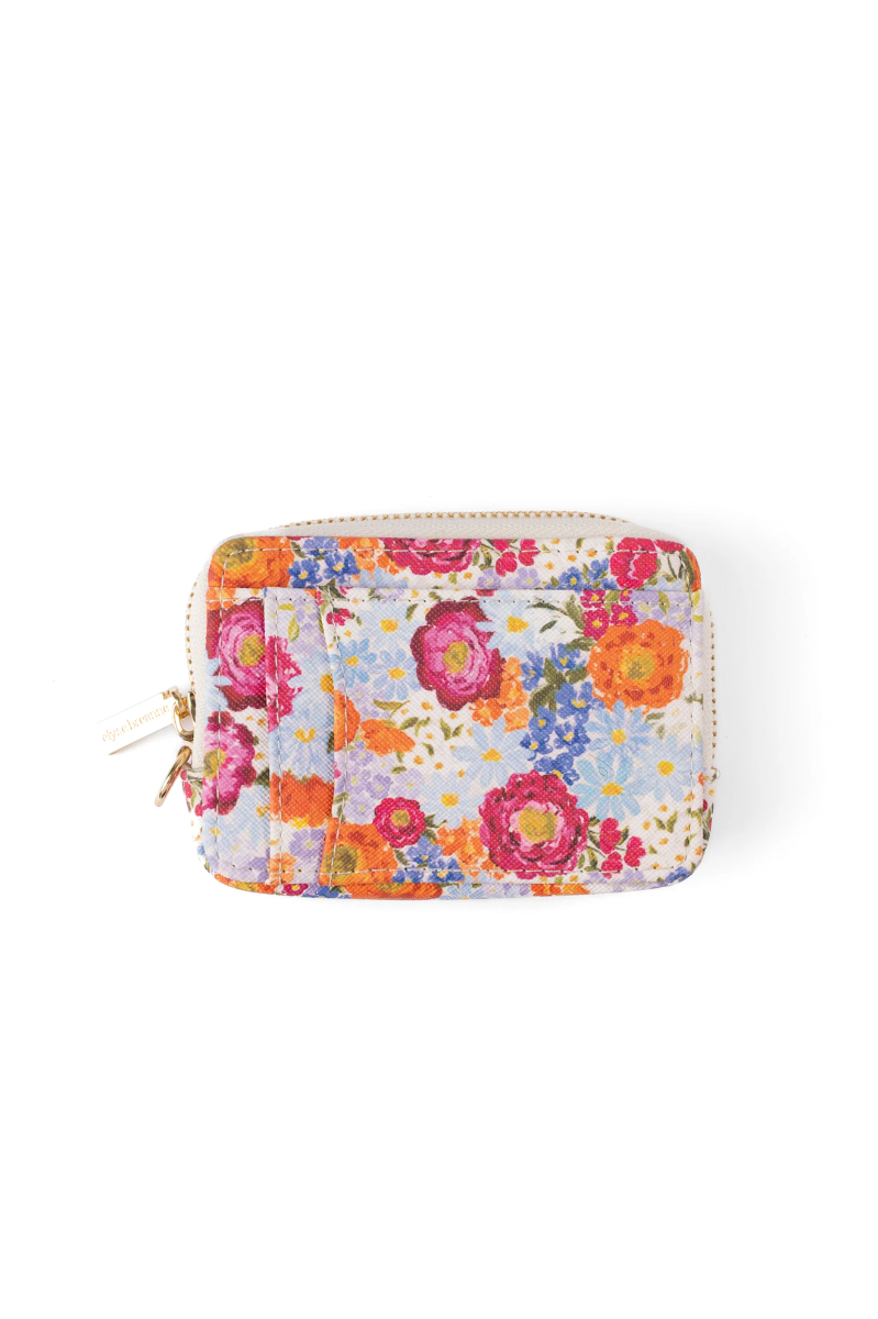 Floral Zip Wallet