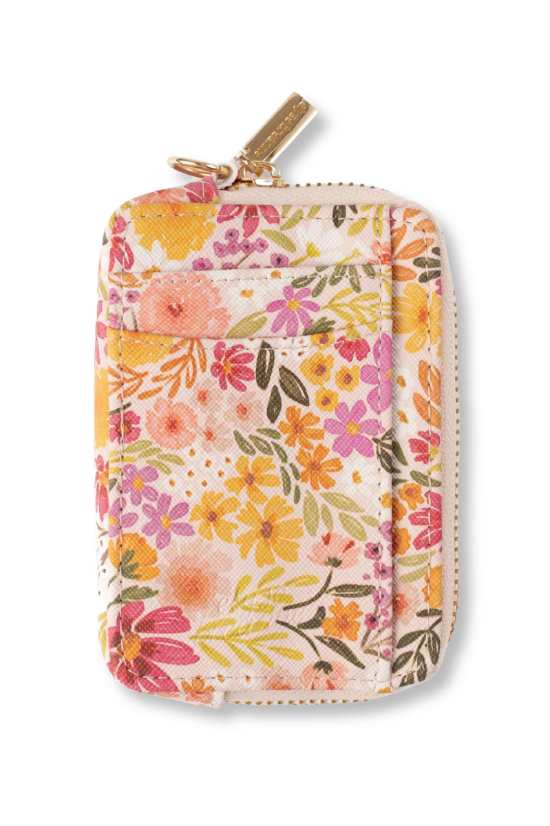 Floral Zip Wallet