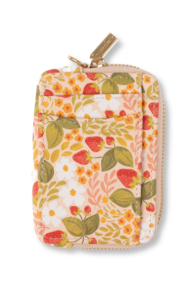 Floral Zip Wallet