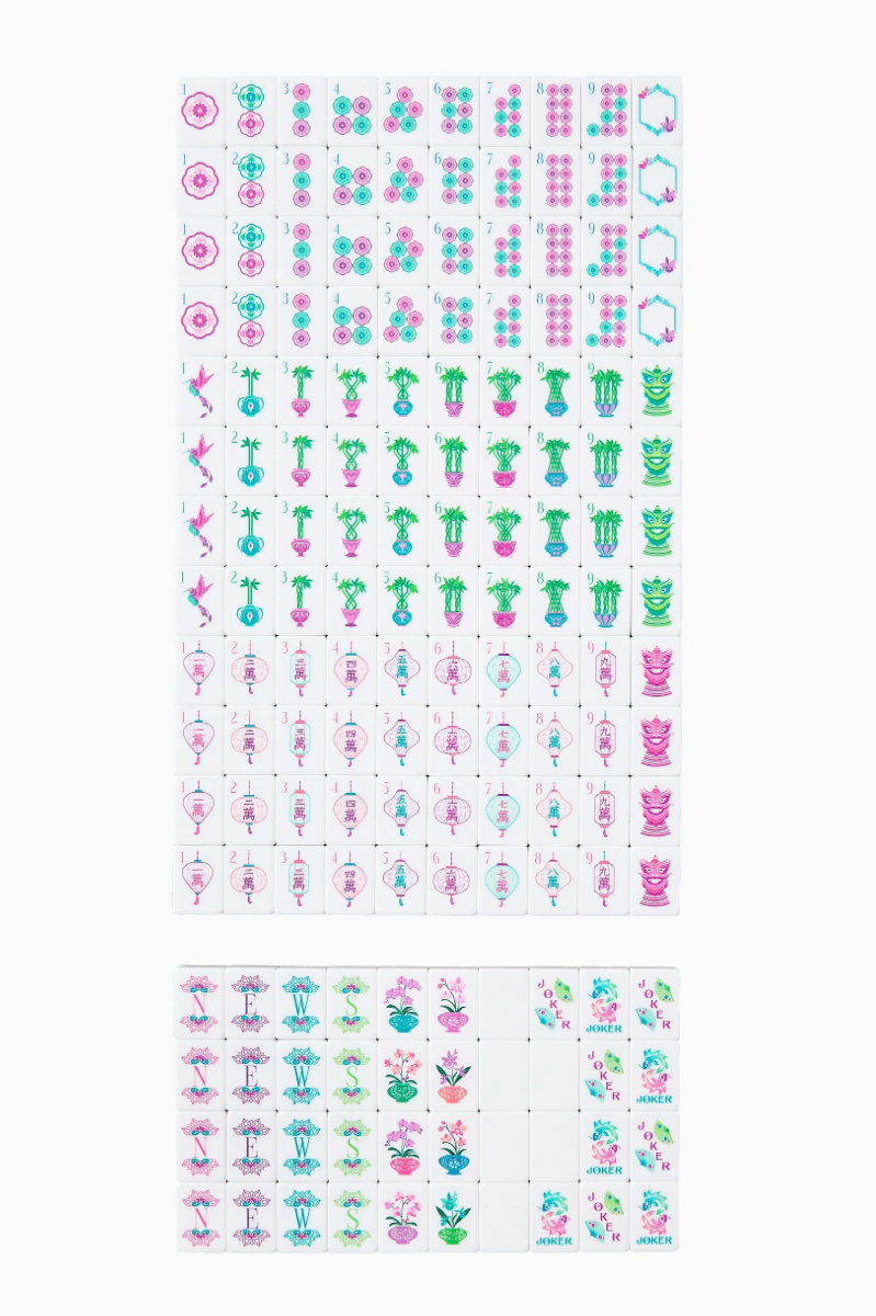 Emerald Mahjong Tiles | Oh My Mahjong