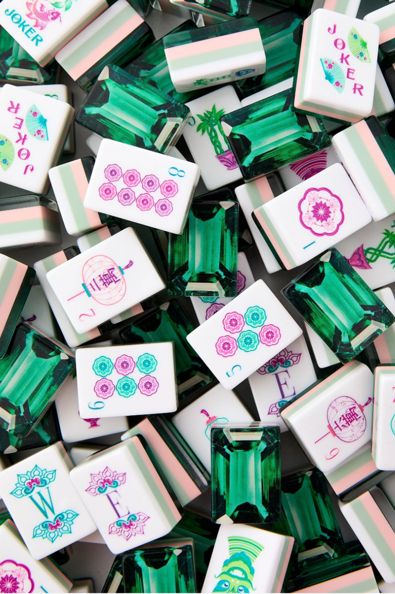 Emerald Mahjong Tiles | Oh My Mahjong