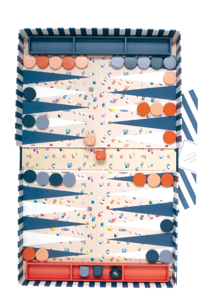 The Beach Backgammon Set | Gray Malin