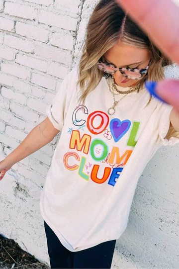 Funky Cool Mom Club Graphic Tee | Final Sale