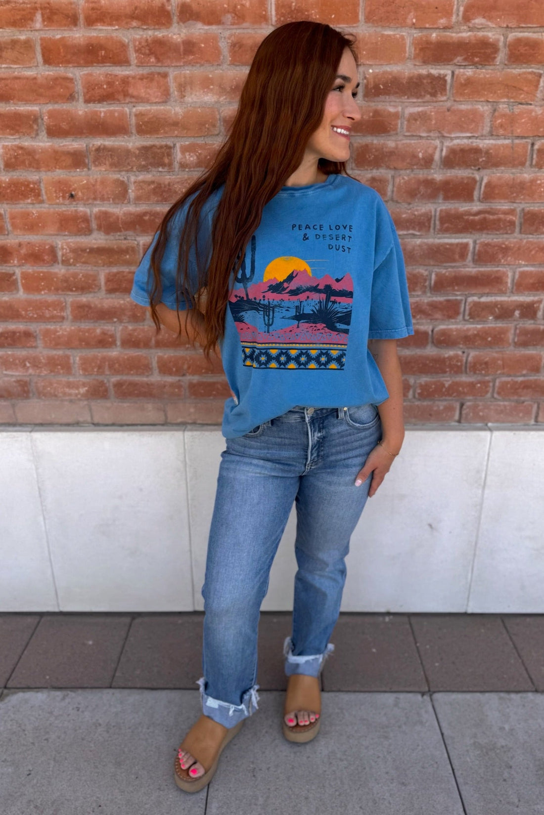 Peace Love N' Desert Dust Graphic Tee