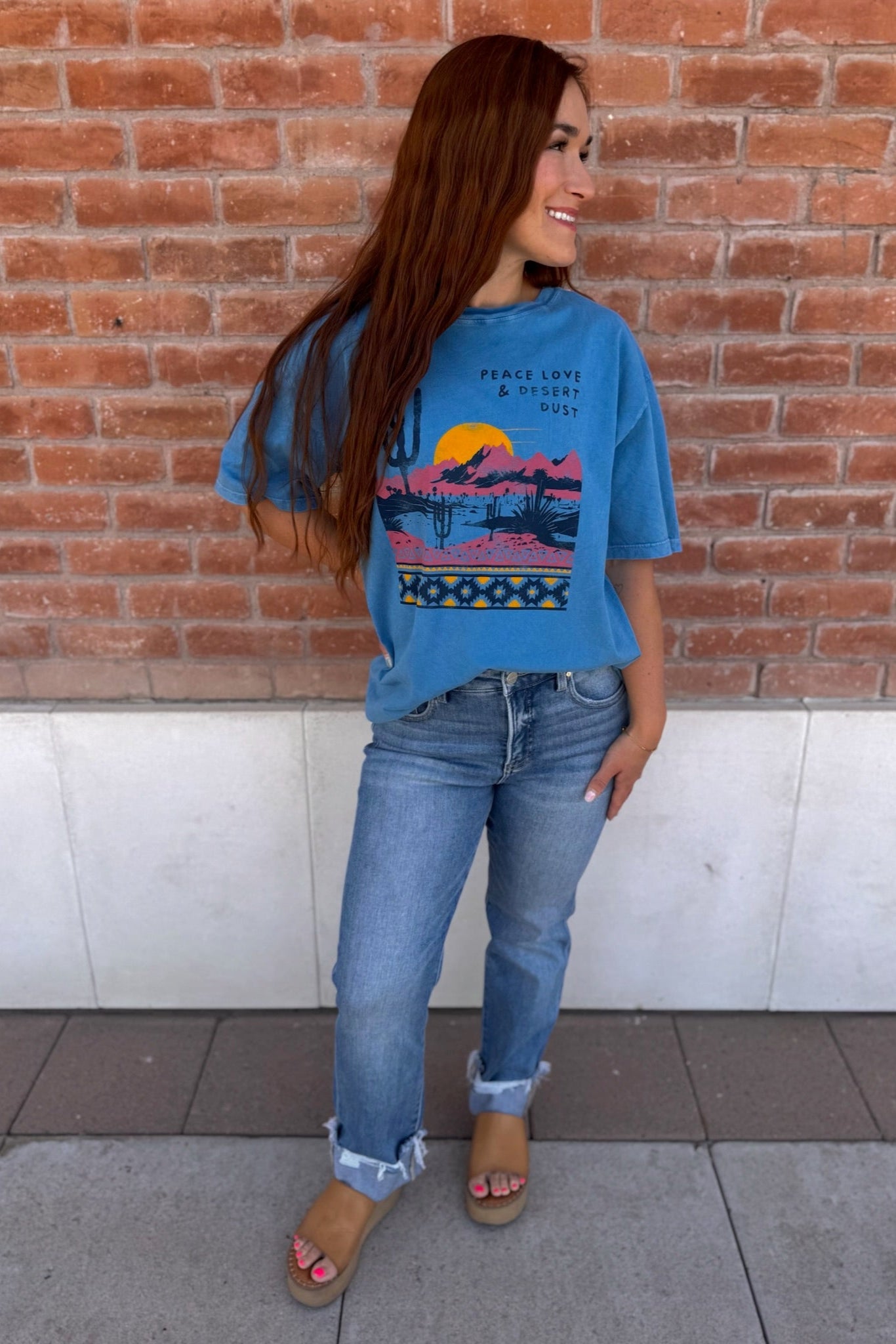 Peace Love N' Desert Dust Graphic Tee