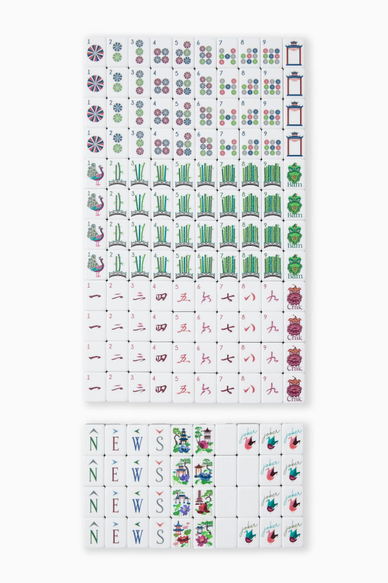 Gatsby Mahjong Tiles | Oh My Mahjong
