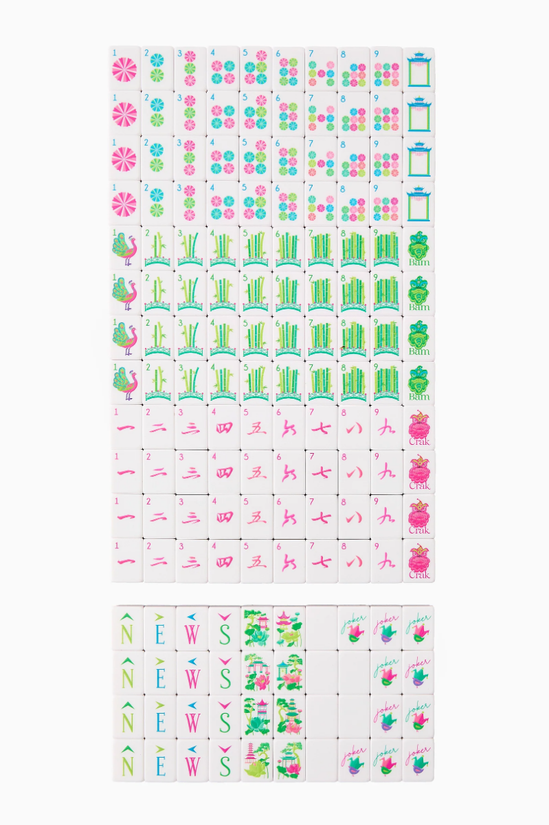 Glow Wild Mahjong Tiles | Oh My Mahjong