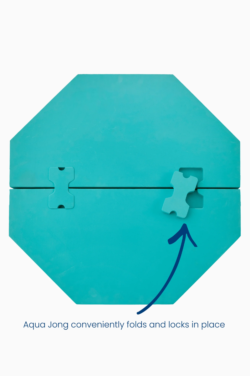 COMING SOON! Green Aqua Jong Pool Mat | Oh My Mahjong