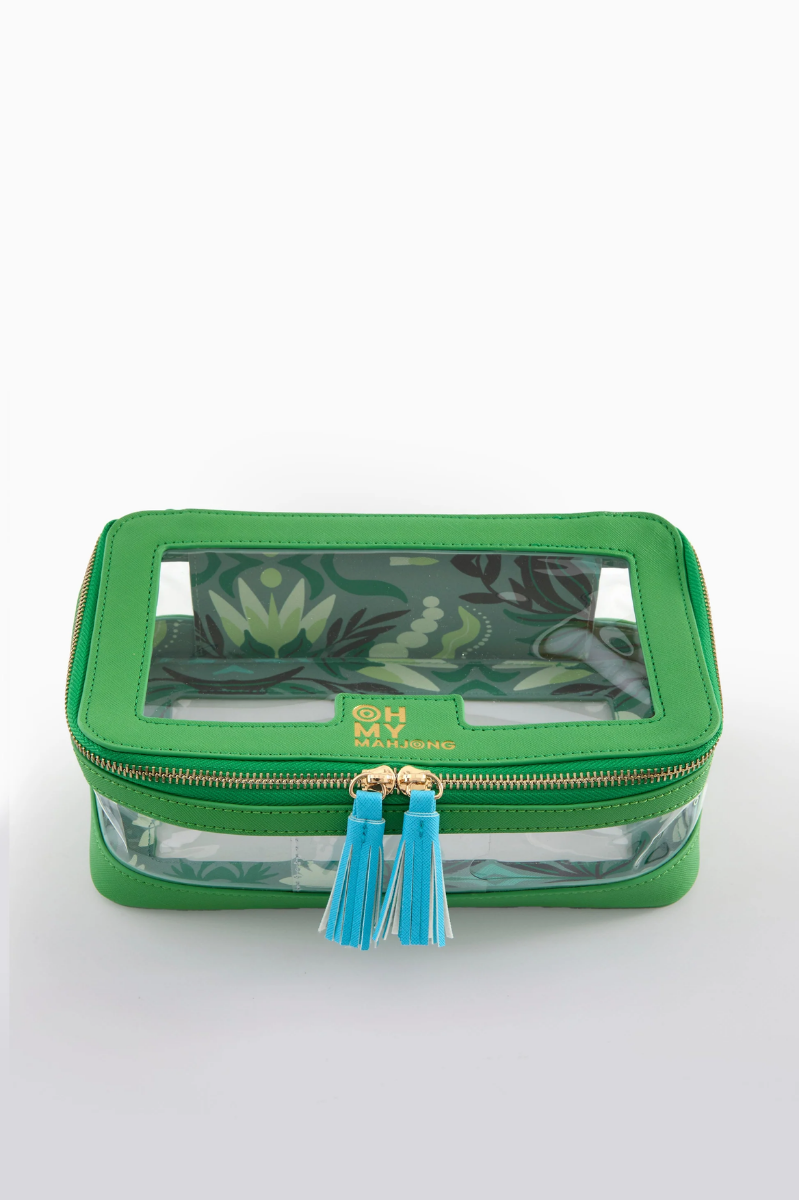Green Tile Storage Bag | Oh My Mahjong