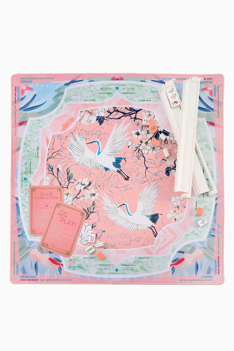 Heron Mat in Tube | Oh My Mahjong