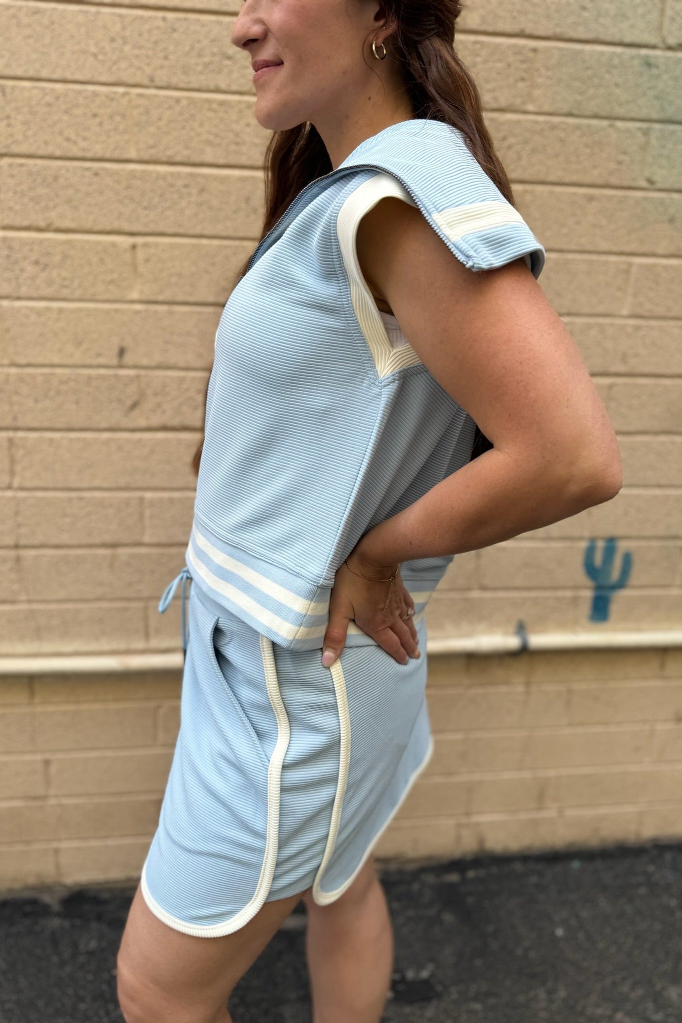 Sporty Chic Jersey Set | Final Sale