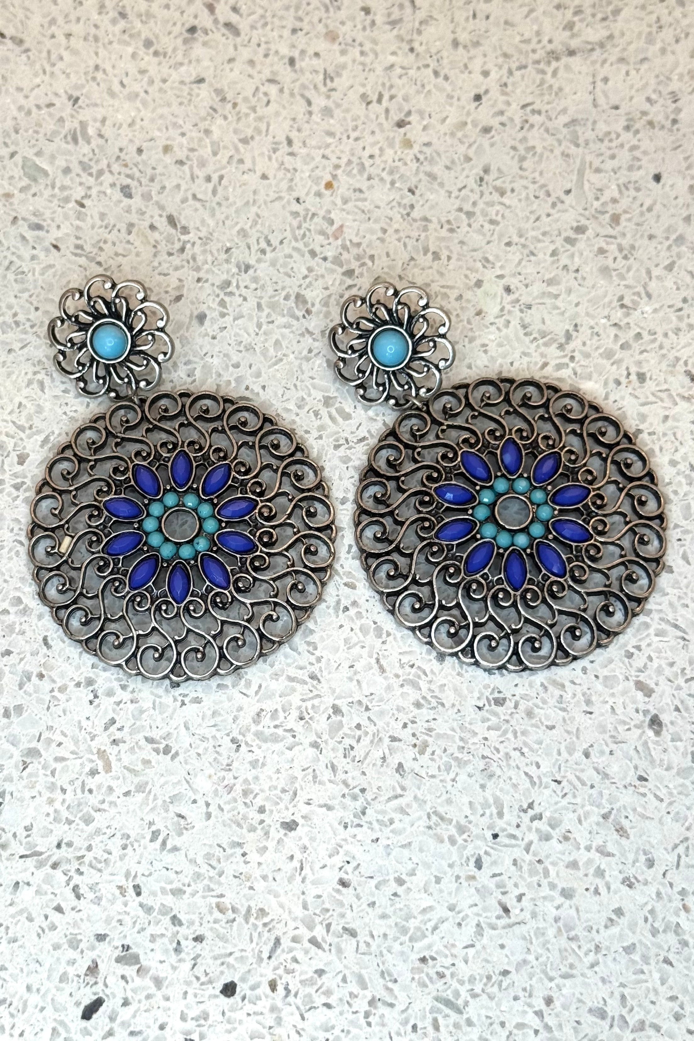 Filigree Chandelier Earrings