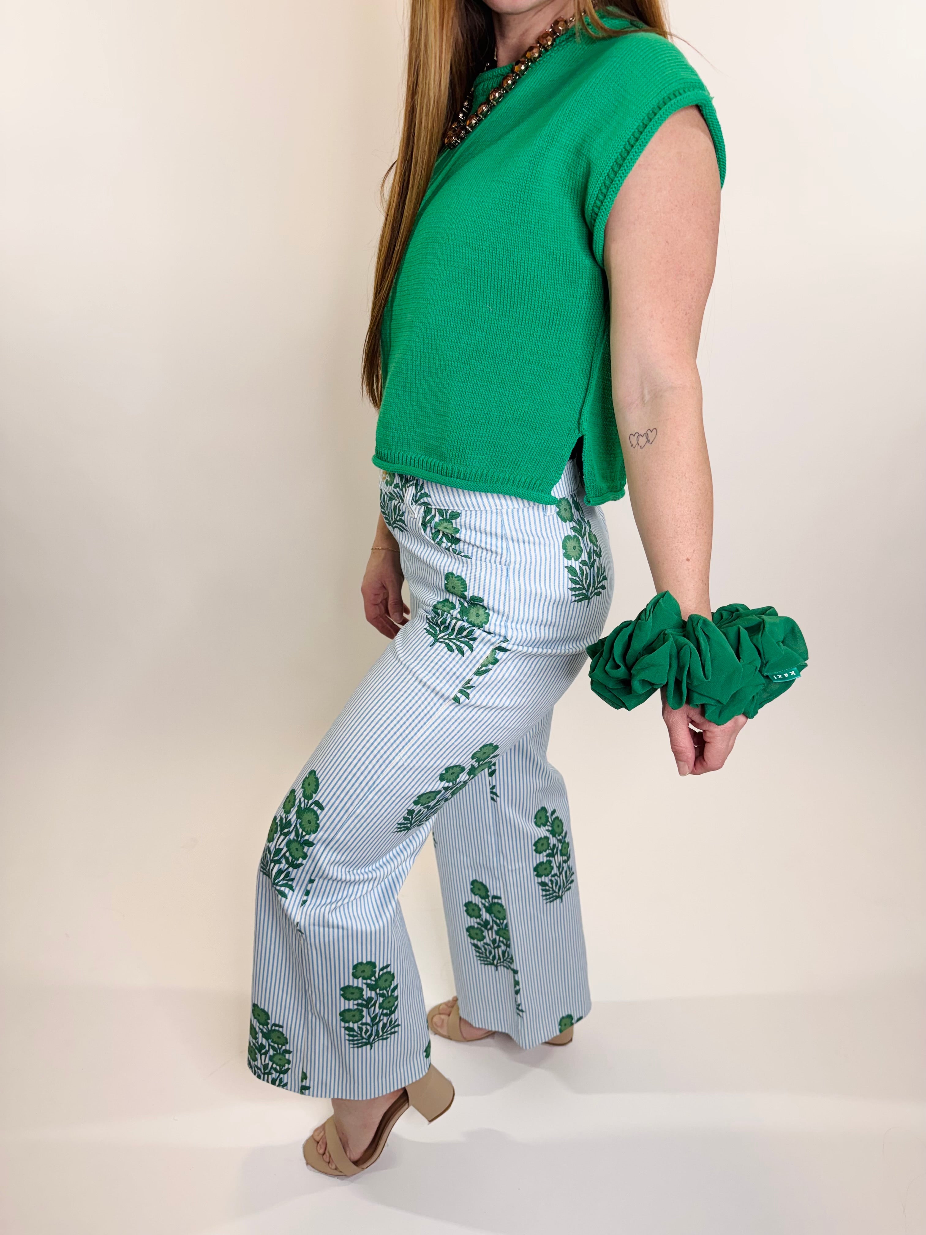 Garden Party Stripe Pants