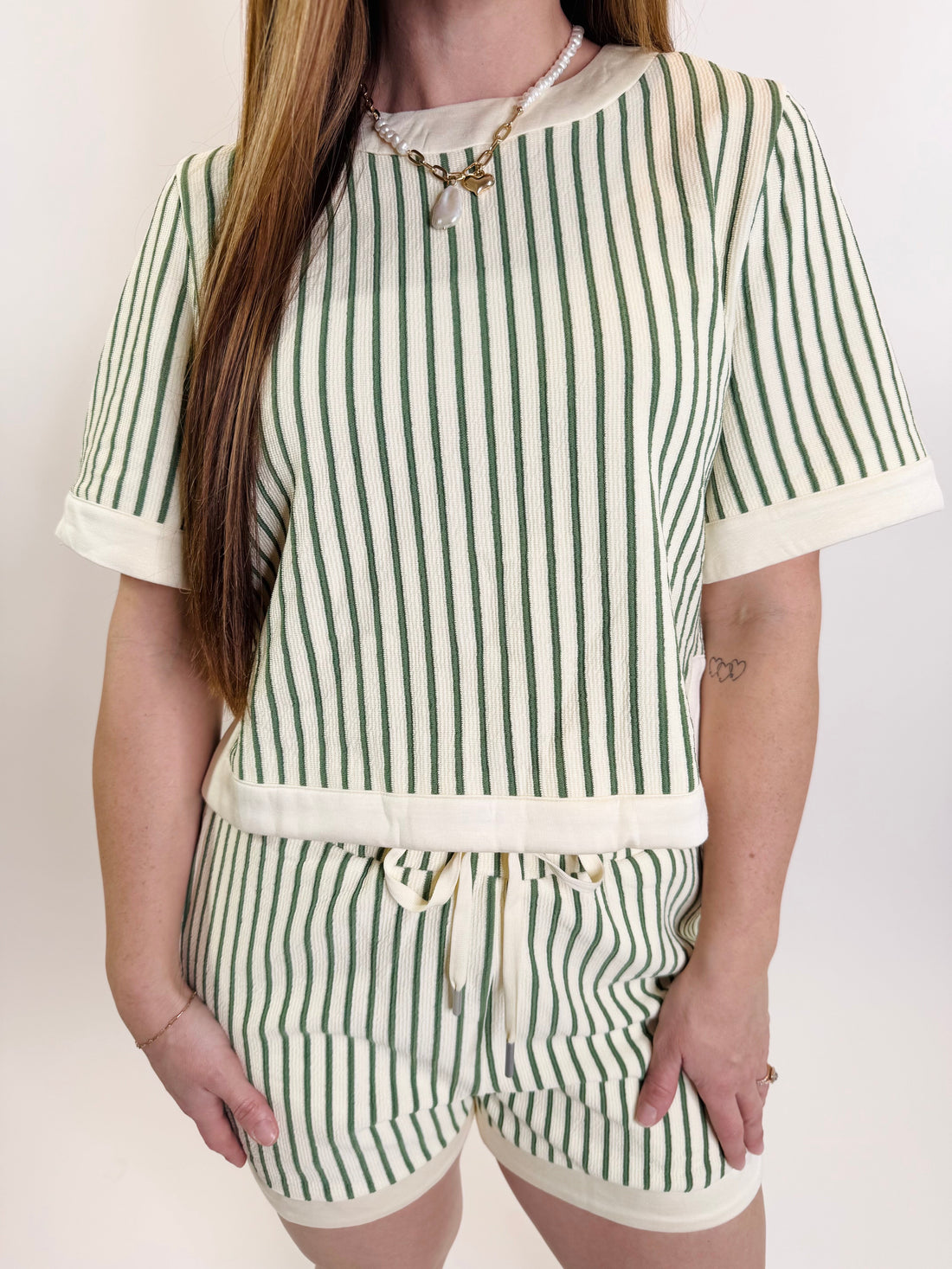 Clubhouse Stripe Knit Top