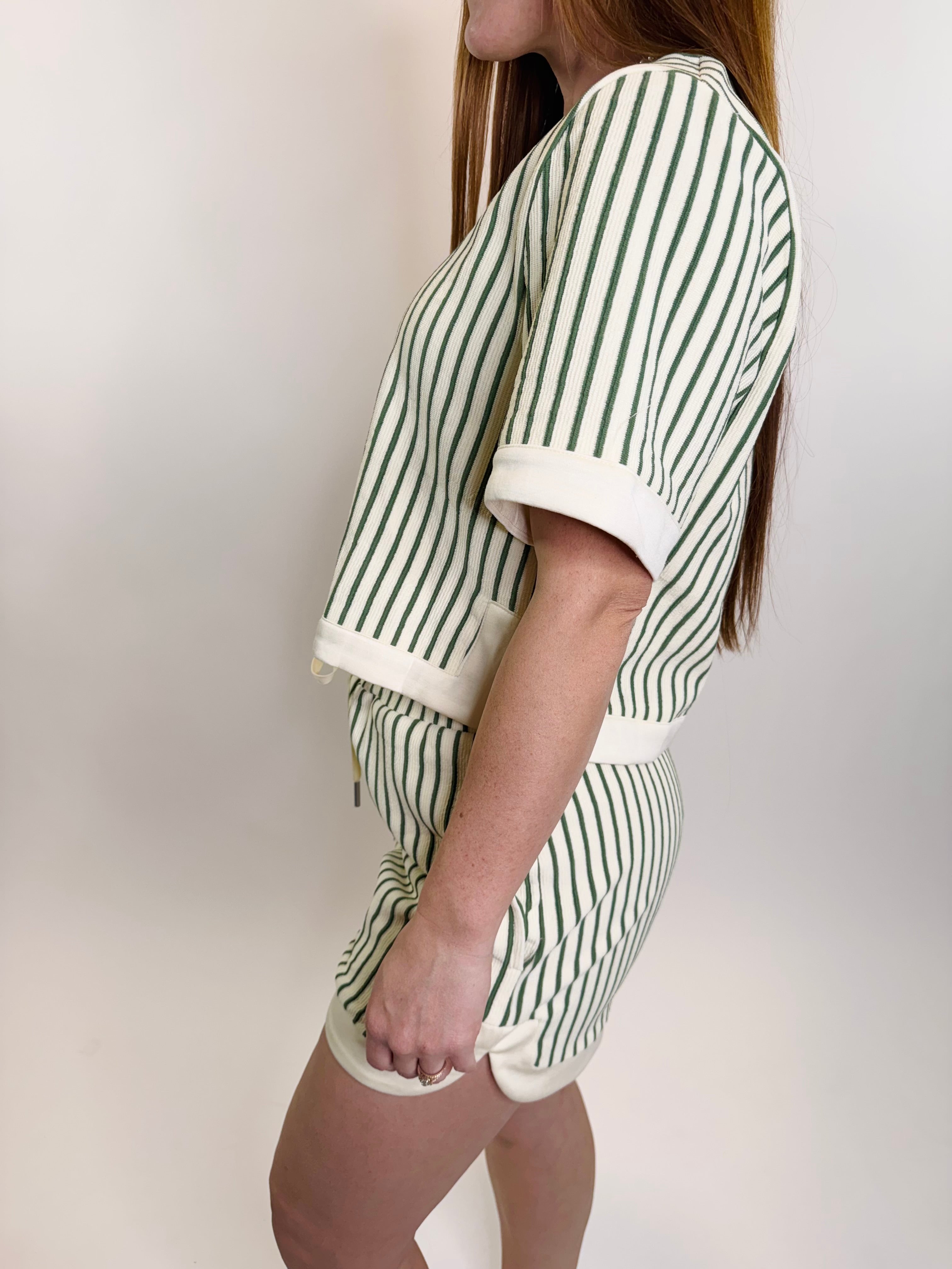 Clubhouse Stripe Knit Top