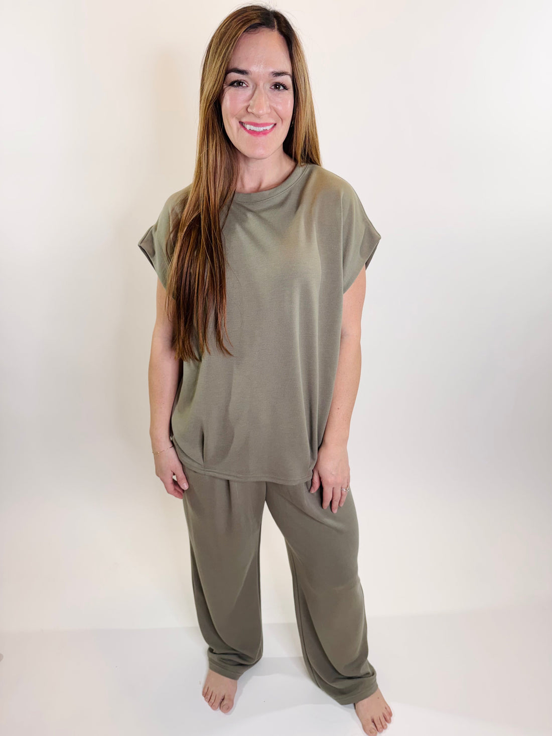 Solid Knit Sleeveless Comfy Top