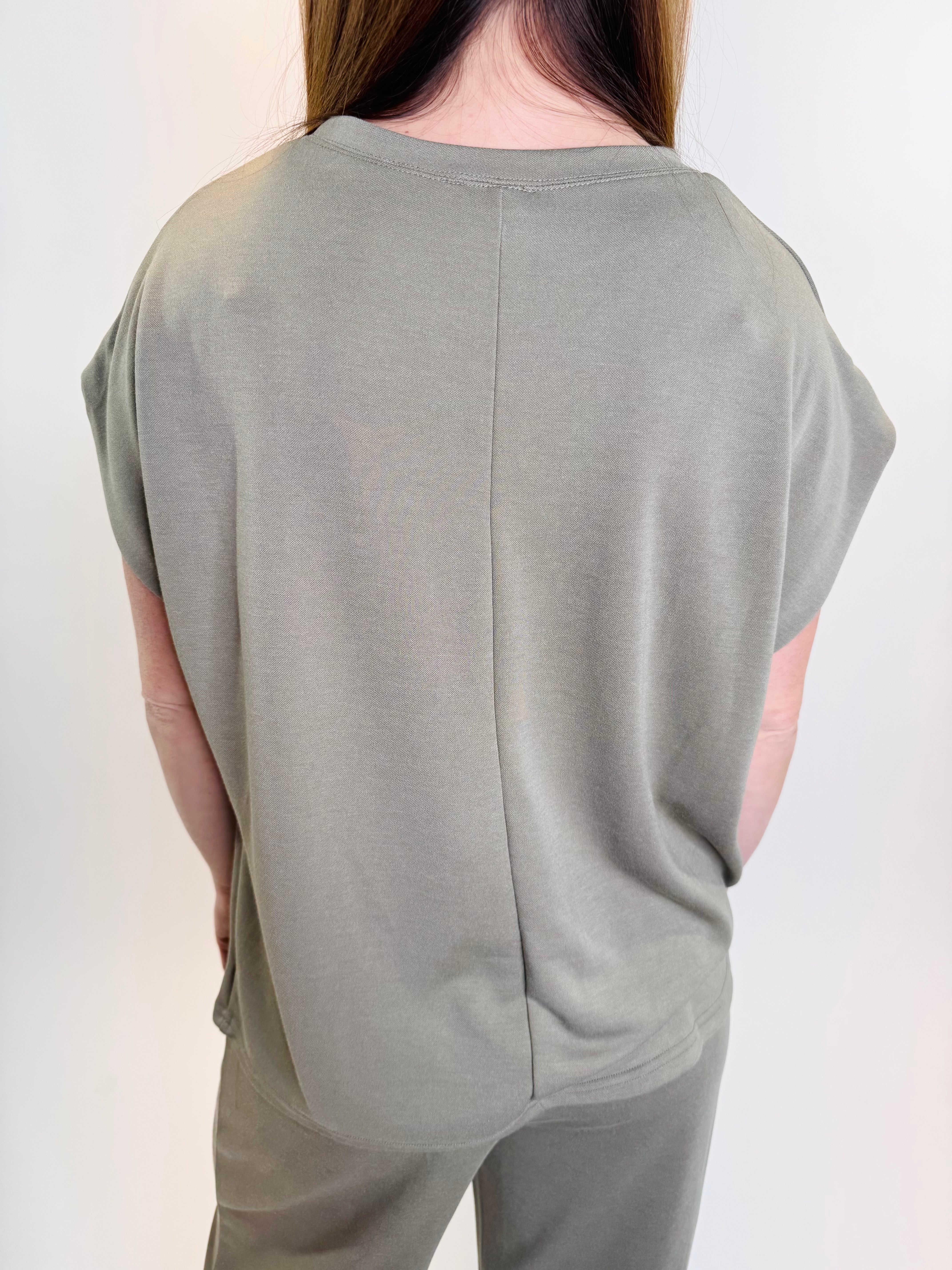 Solid Knit Sleeveless Comfy Top