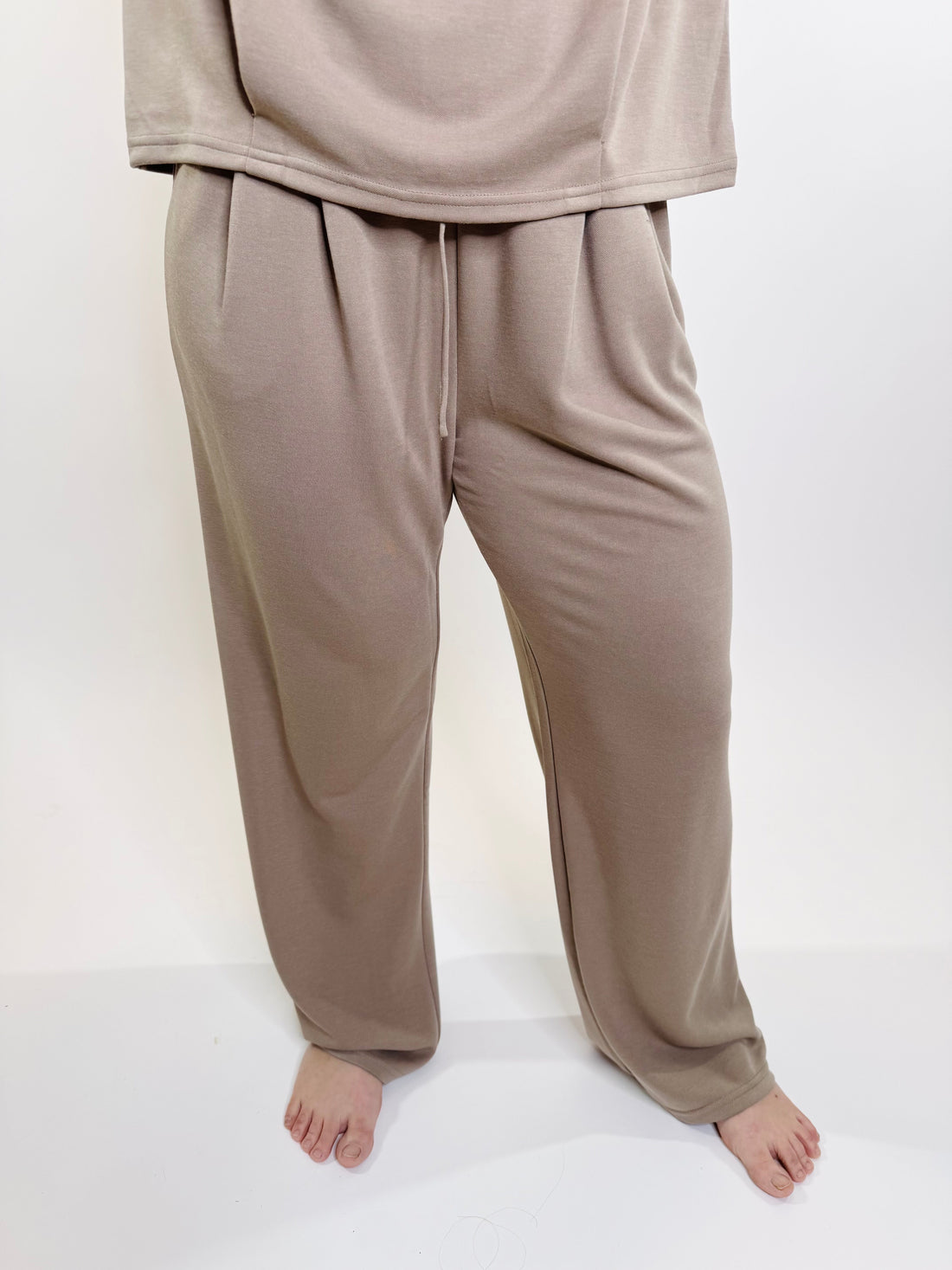 Solid Knit Comfy Pants