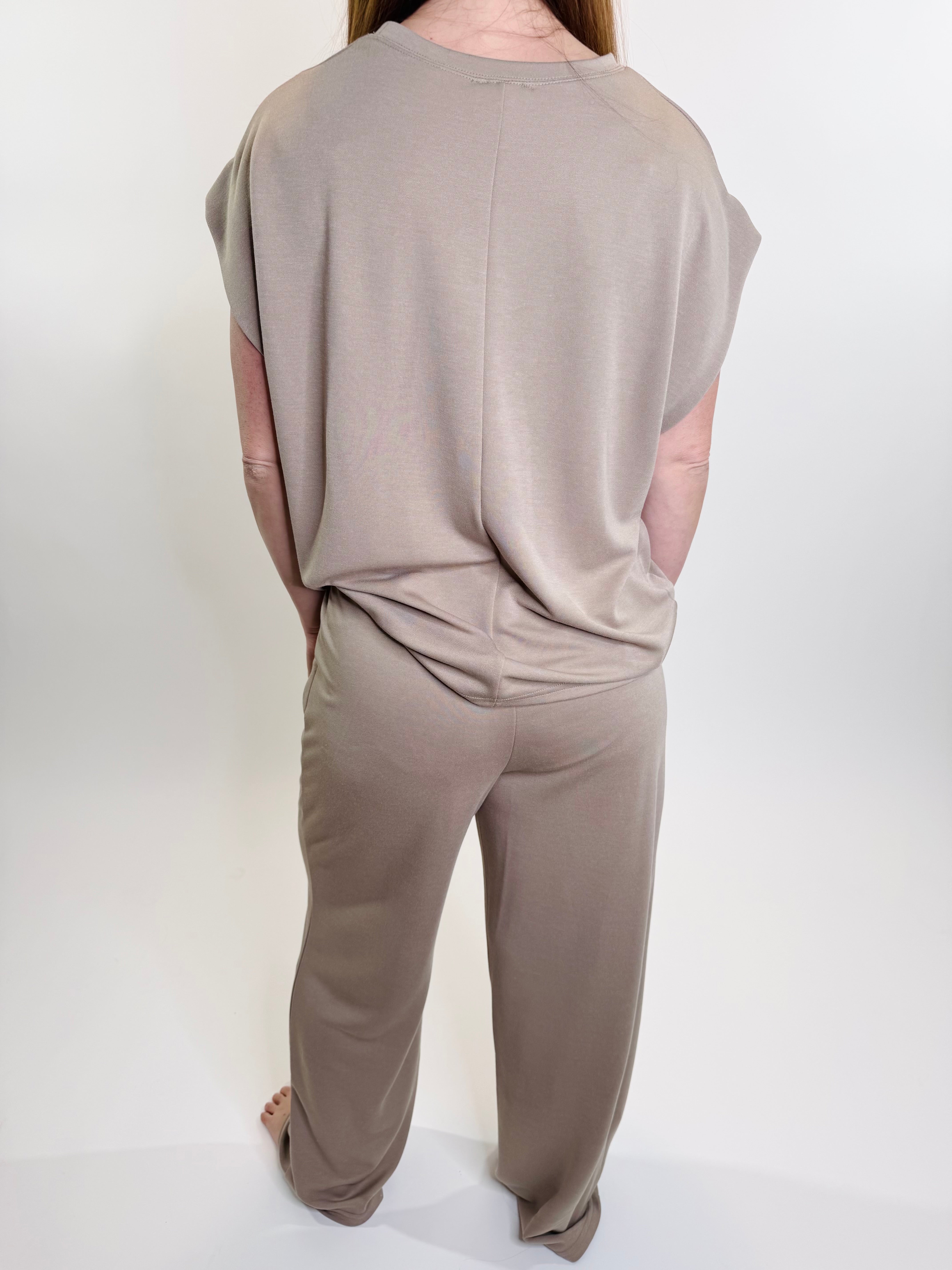 Solid Knit Sleeveless Comfy Top