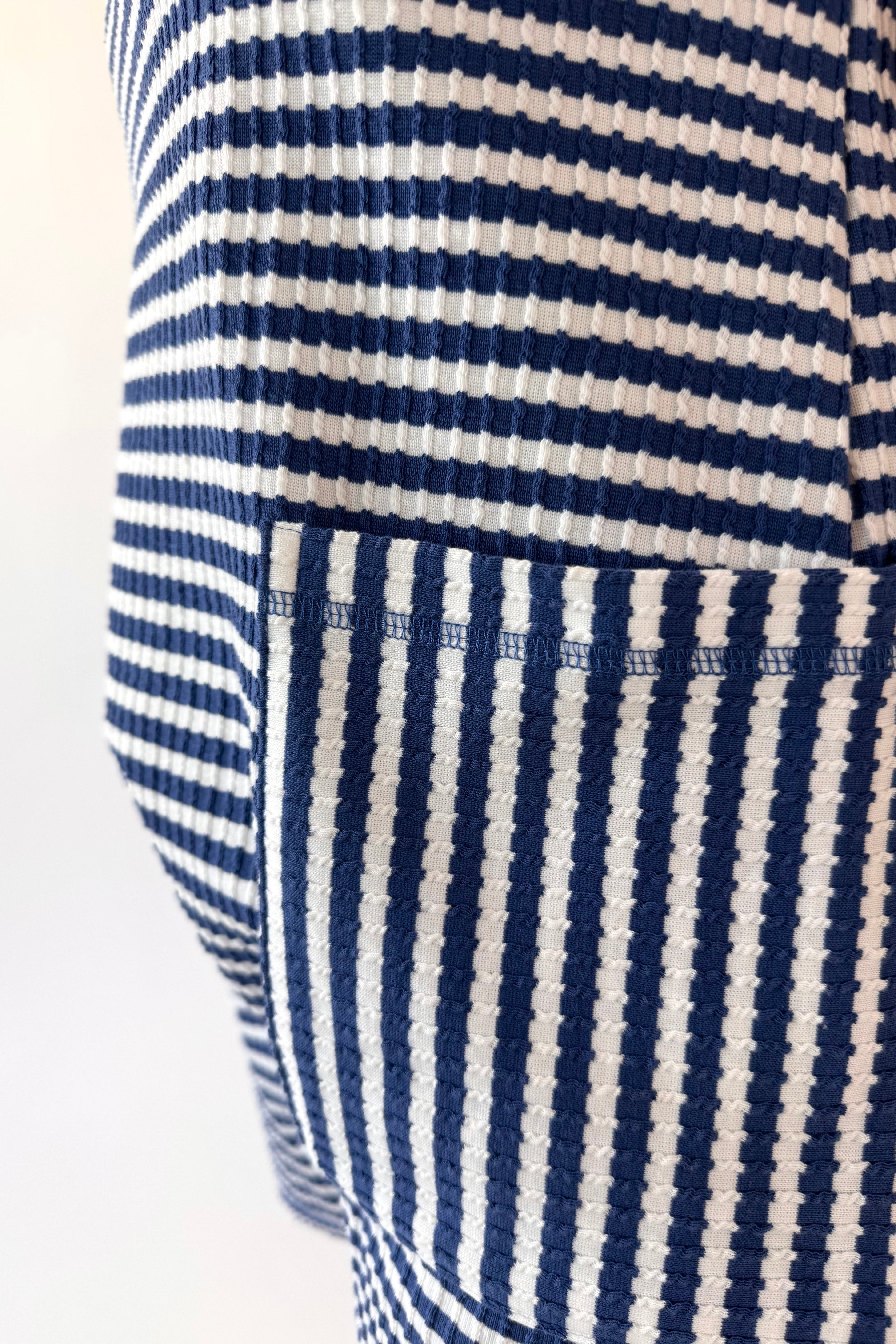 Striped Knit Casual Comfy Romper | Final Sale