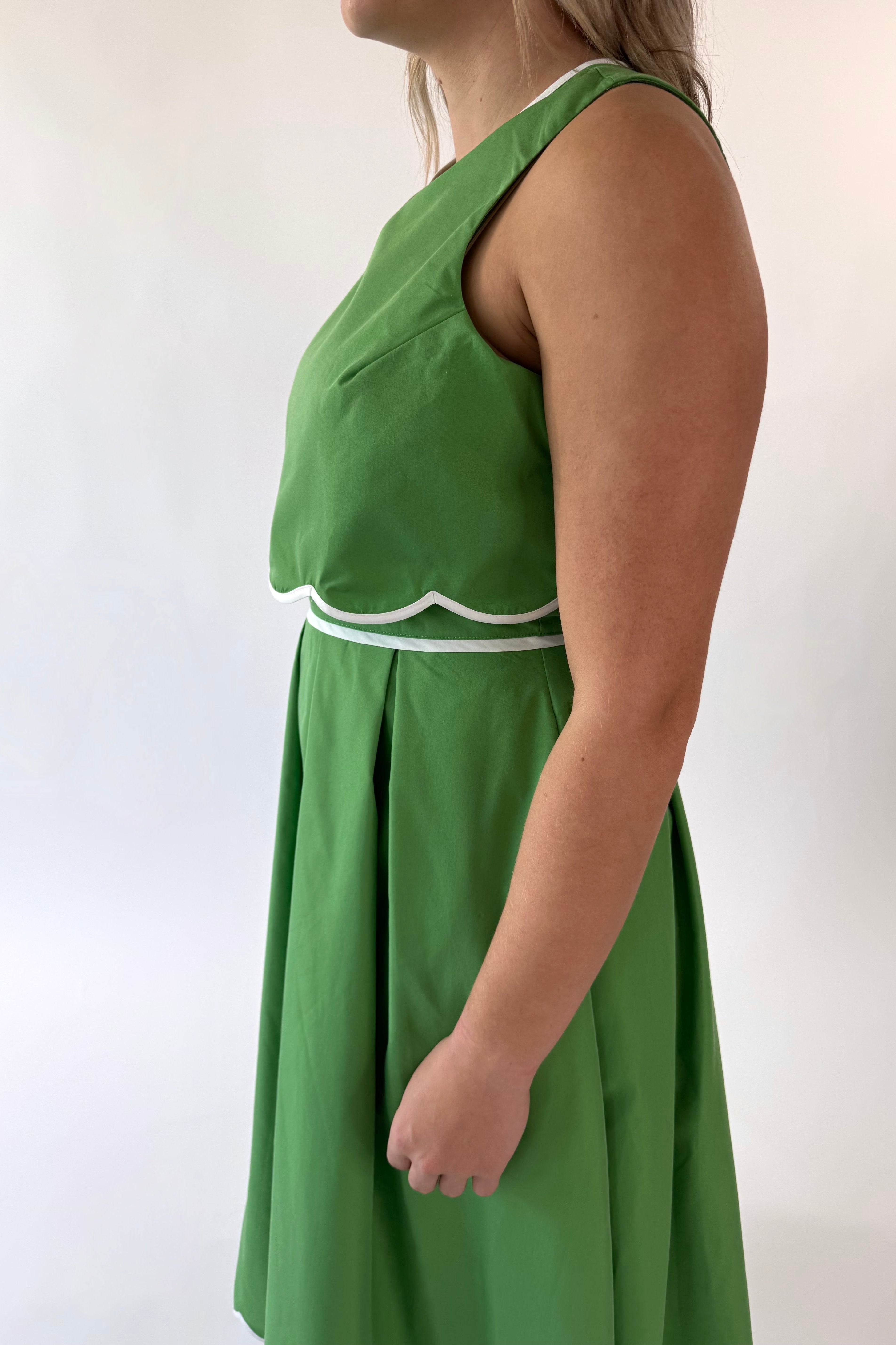 Lime Lit Midi Dress