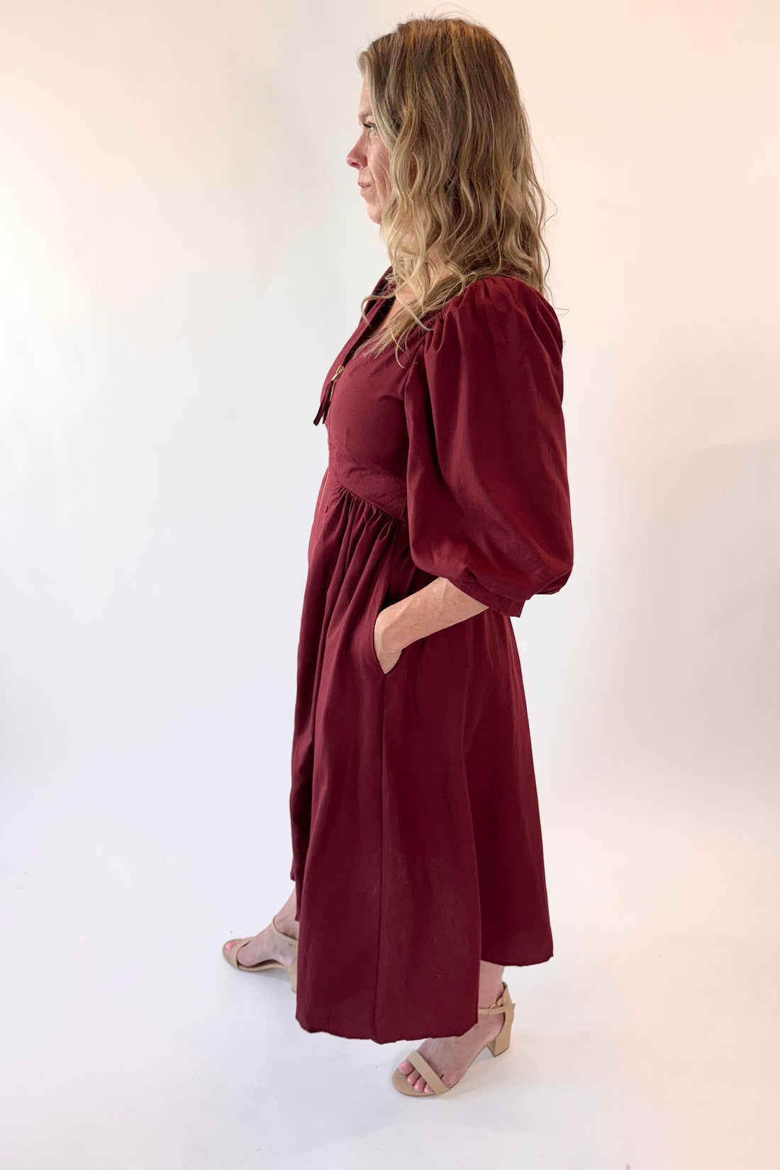 The Timeless Gather Smocked Midi Dress