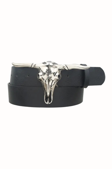 Luna Longhorn 3D Buckle Belt