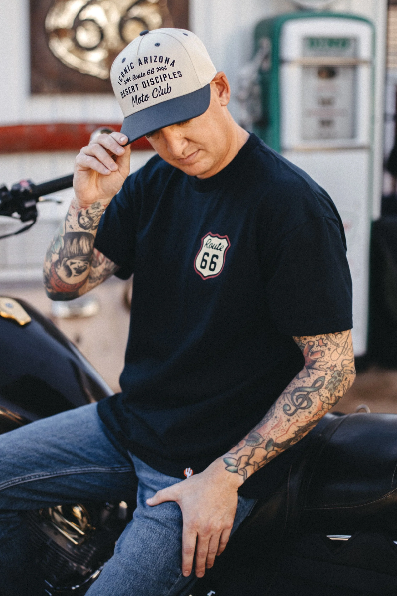 Route 66 Left in the Dust Unisex Tee