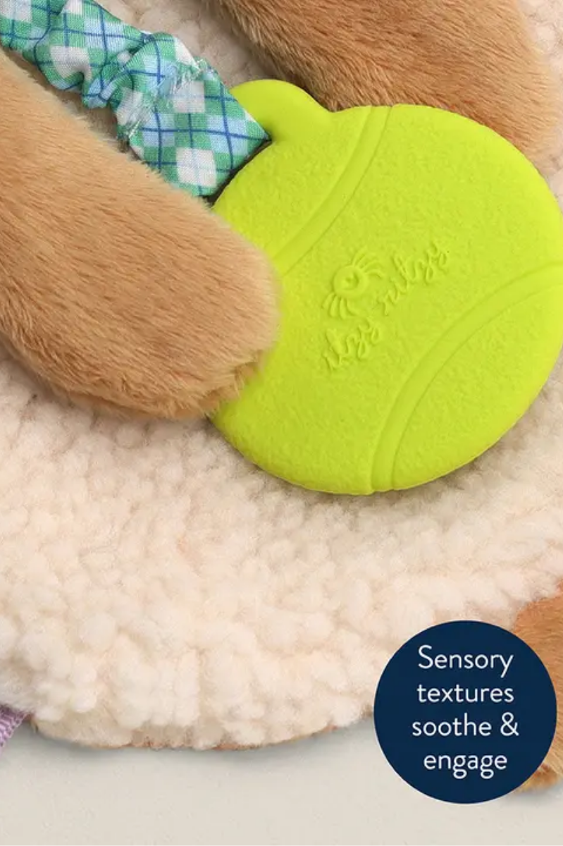 Itzy Lovey? Plush and Teether Toy | Trevor the Puppy