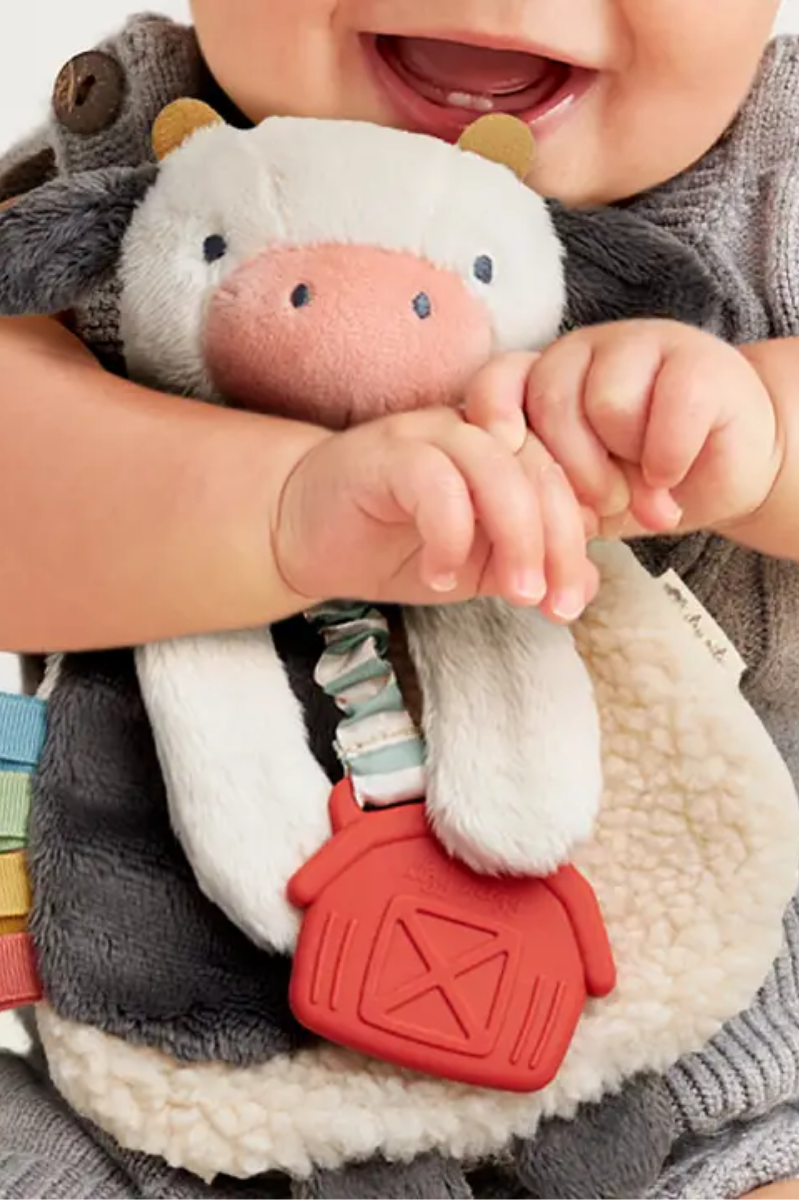 Itzy Lovey? Plush and Teether Toy | Carmen the Cow