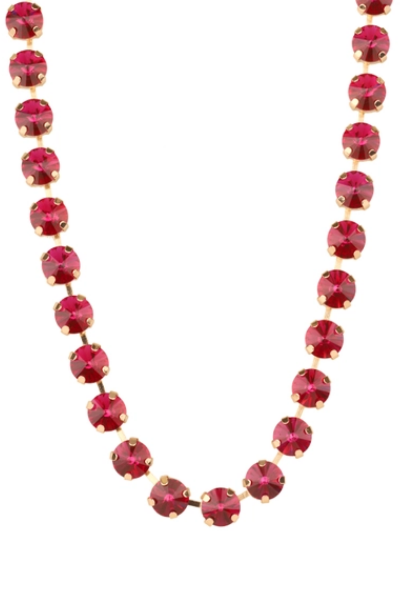 Classic Rhinestone Statement Necklace