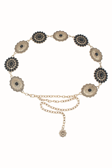 Southwestern Florette Cab Chain Belt