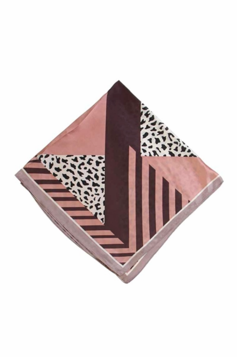 Fashion Leopard Multi-Tone Neck Scarf