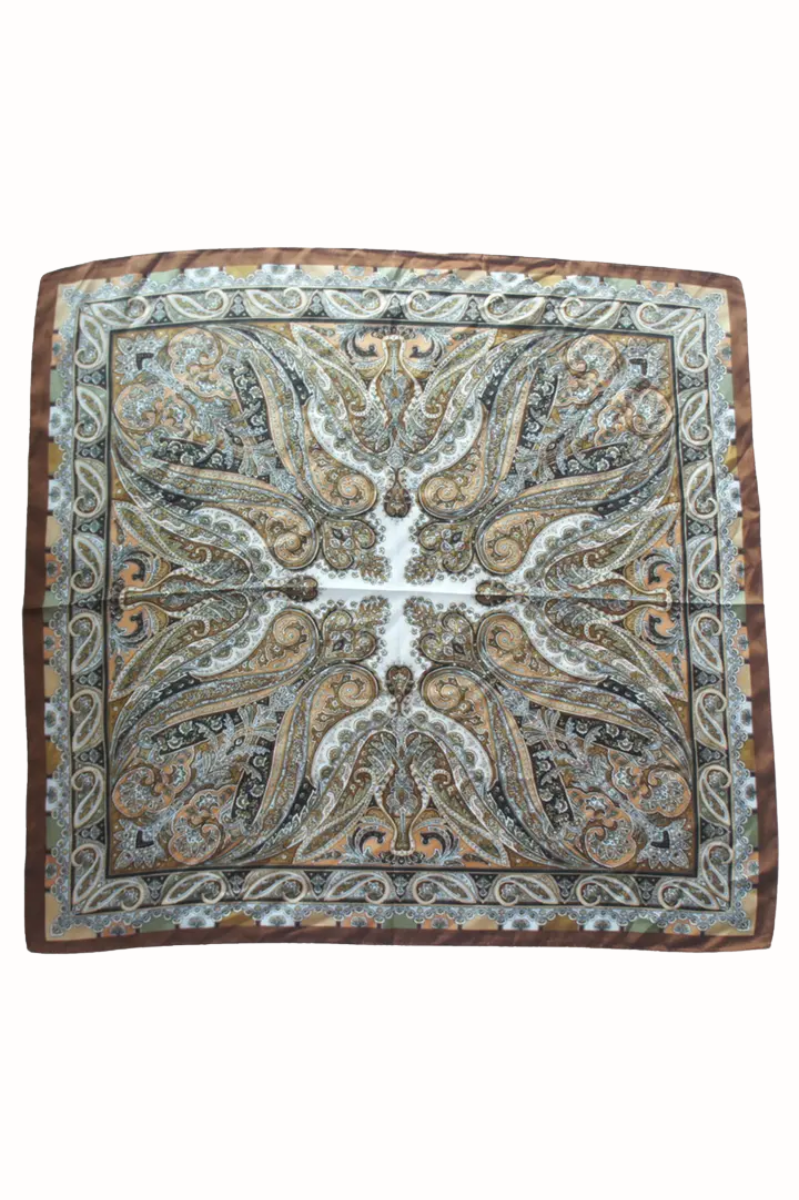 Kaleidoscope Paisley Square Scarf