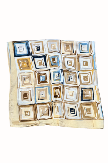 Desert Mosaic Silky Square Scarf